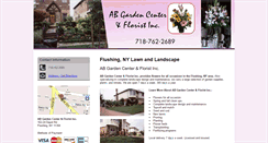 Desktop Screenshot of abgardencenterandflorist.com